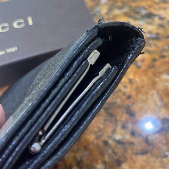 Gucci Wallet Black Leather - Picture 9 of 11
